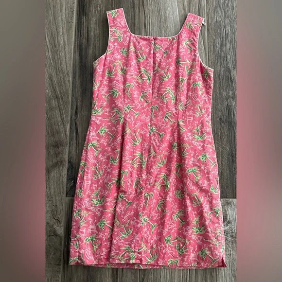 Vintage Lilly Pulitzer Island Oasis Dress - Picture 3 of 4